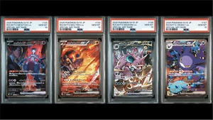 PSA 10 Team Rocket's Moltres Mewtwo Nidoking Crobat ex SAR Pokemon Card Japanese - Picture 1 of 10
