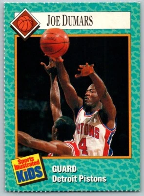 1989 Sports Illustrated for Kids Series 1 - #91 Joe Dumars - Image 1 of 2