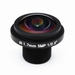 HD 5mp Fisheye 1.7mm cctv Lens Wide Angle 1/2.5" M12 IR Board for IP Camera - Picture 1 of 4