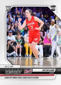 π₯2024 Panini Instant WNBA #159 Caitlin Clark Indiana Fever RC #1 Draft - Picture 1 of 2