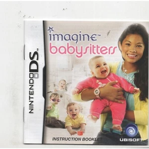 Imagine Babysitter Nintendo DS MANUAL ONLY Authentic NO TRACKING - Picture 1 of 1