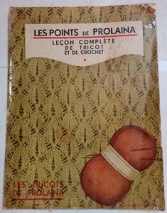 Les Points de Prolaina. Prolain Strickwaren. Komplette Strick- und Häkelstunde - Bild 1 von 4