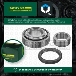 Wheel Bearing Kit fits DAIHATSU TERIOS J2 1.5 Rear 2006 on 3SZ-VE Firstline New - Picture 1 of 7