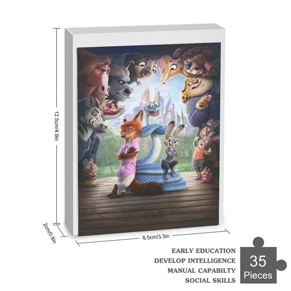 Zootopia 2 Jigsaw Puzzle 35 Pieces Birthday Gift - Image 1 of 1