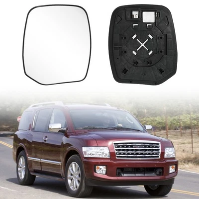 Mirror Glass for INFINITI 2011-2013 QX56 | 2014-2022 QX80 Passenger Right Side Foto 1 de 4