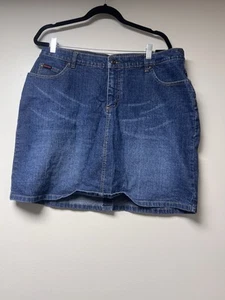 Fubu Vintage Jean Skirt Size 14 - Picture 1 of 5