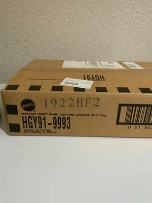 2022 Mattel Creations Monster High Haunt Couture Laguna Blue Fashion Doll-HGY91 - Image 1 of 4