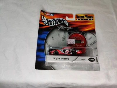 NASCAR (2000) Hot Wheels Record Times Racing - Kyle Petty #45 Car & Stopwatch - Image 1 of 4