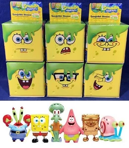 6 Unopened SPONGEBOB SLIMEEZ Figure - 3” Blind Box MYSTERY Slime ORIGINAL 6 Rare - Picture 1 of 12