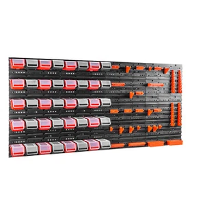 40 stck. Box mit Deckel + Wandregal 160x80 cm Stapelboxen Lagersystem - Bild 1 von 11