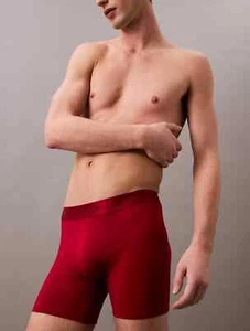 NUEVO CON ETIQUETAS Calvin Klein (X-LARGE) CALZONCILLO BOXER MODERNO ALGODÓN ELÁSTICO NB4109-600 - Imagen 1 de 6