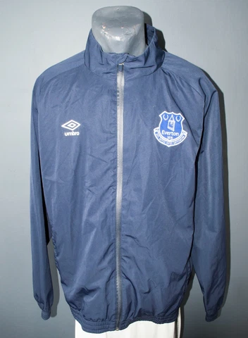 Everton Jacket Full Zip Football Tracksuit Umbro Mens Soccer Size Adult XL 5/5 Cover
