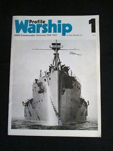 KRIEGSSCHIFF PROFIL NR. 1 WW1 KRIEGSMARINE DER PANZER HMS DREADNOUGHT 1906/1920 - Bild 1 von 1