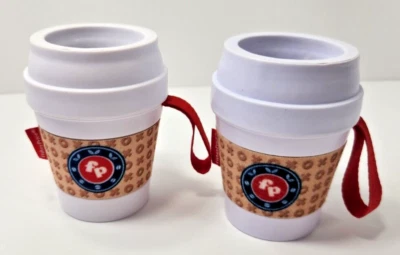 PAR DE TAZAS DE CAFÉ SONAJERO MORDEDOR FISHER PRICE DIFERENTES Foto 1 de 4