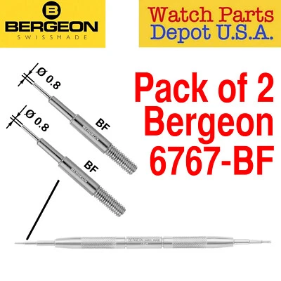 Bergeon 6767-BF - Replacement FINE POINTED tip for 6767-F Tool (Pack of 2) Swiss - Image 1 of 2
