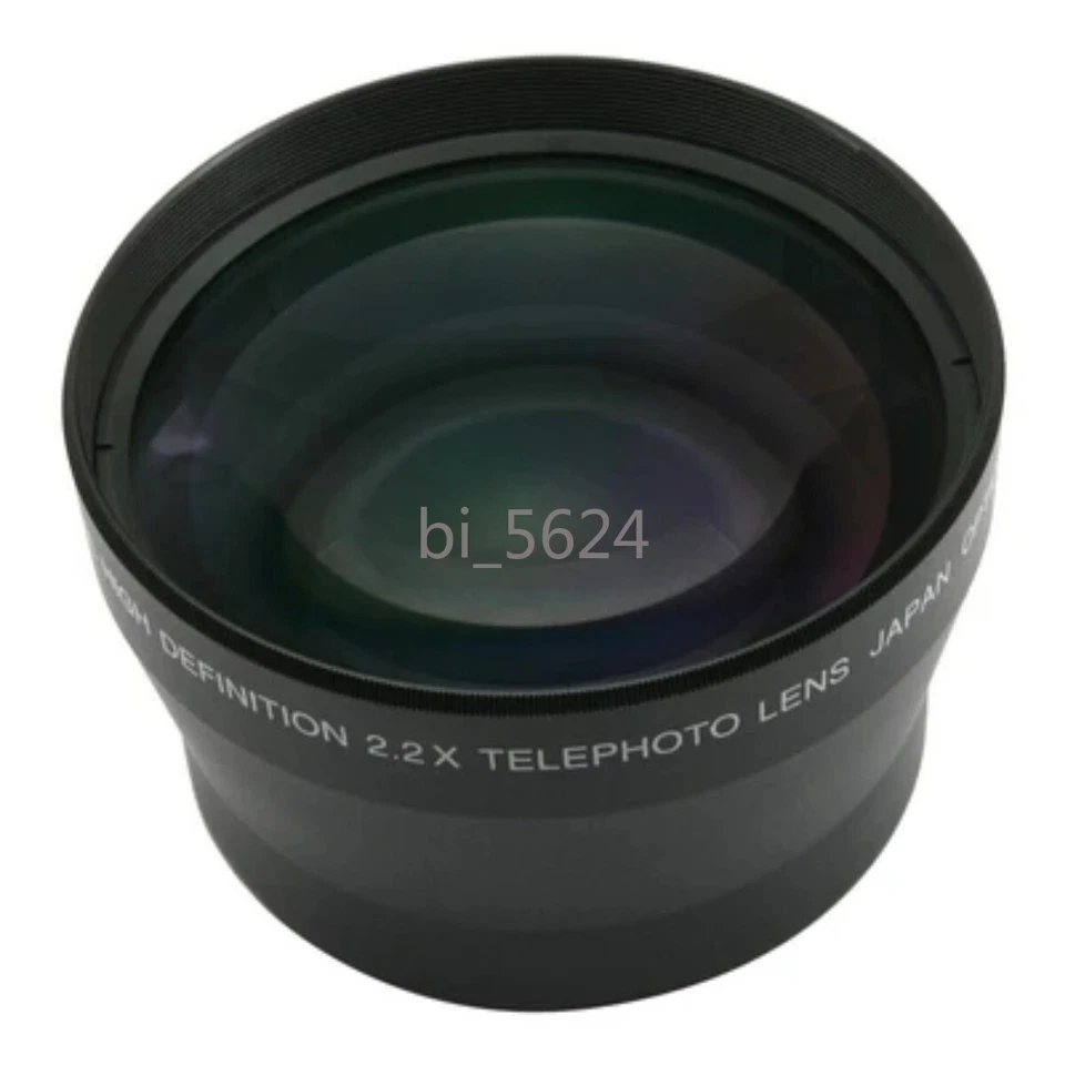 Teleobjetivo teleconvertidor de aumento para Canon NIKON Sony 72MM rosca 2,2X Foto 1 de 4