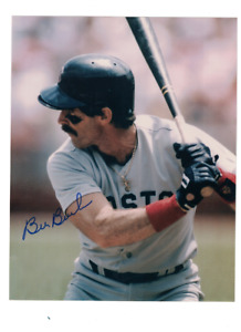 Bill Buckner Boston Red Sox Signed 8x10 Photo W/Our COA
