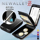 RFID Deposit and Withdrawal Wallet Credit Card Holder Wallet Aluminium Bag q-5