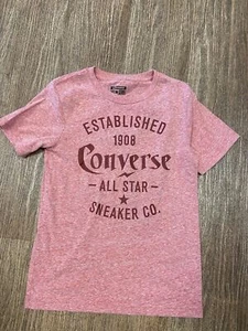 Converse Kids Red T-shirt Age 10-12 - Picture 1 of 3