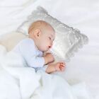 ZZ1 Newborn Baby Photography Blanket Pillow Hollow Lace Round Photo Shoot Studio