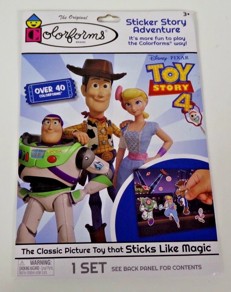 Toy Story 4 Colorforms Sticker Adventure by Disney Pixar 41