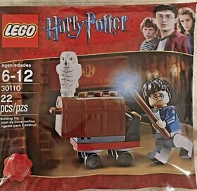 Lego HARRY POTTER minifigure 30110 - Trunk Hedwig white Owl  New Sealed Bag