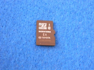 2017 TOYOTA SIENNA NAVIGATION NAV MAP MICRO SD CARD OEM GENUINE 86271-0E183 - Picture 1 of 2