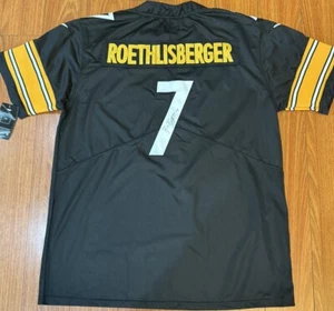 Ben Roethlisberger Authentic Autographed Reebok Official NFL Jersey - Picture 1 of 10