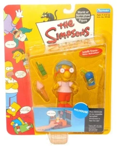 2001 Playmates WoS Simpsons Series Wave 3 Milhouse Van Houten Figure! - Picture 1 of 2