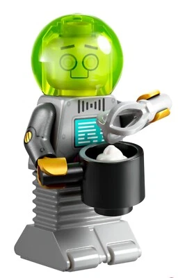 Lego ROBOT BUTLER Minifig CMF Series 26 SPACE #9 - NEVER ASSEMBLED MINT GENUINE - Image 1 of 3