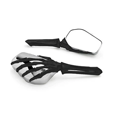 Espejo retrovisor negro Skeleton Claw Harley XL 883 Hugger Sportster Cruiser VROD Foto 1 de 3