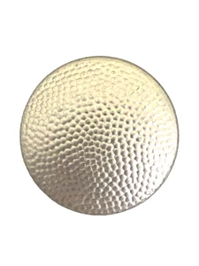 WWII German Army Tunic button 20.5mm. A single Aluminium pebbled button. - Picture 1 of 3