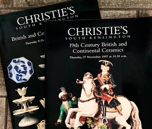 Christie's Auktionskatalog British Continental Ceramics 1997 & 1998 Editionen - Bild 1 von 9