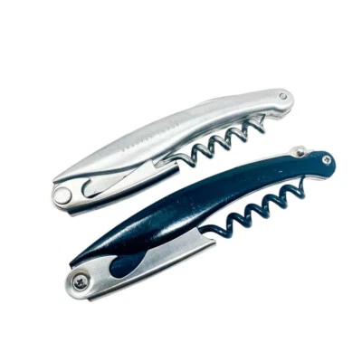2 Pcs Sharper Image Waiter's Friend Corkscrew Wine Bottle Opener, Foil Cutter - Image 1 of 4