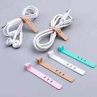 4Pcs*cable winder silicone cable organizer wire wrapped cord line storage-P2
