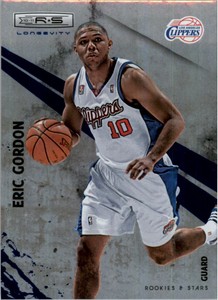 2010-11 Rookies and Stars Longevity Sapphire #87 Eric Gordon /25
