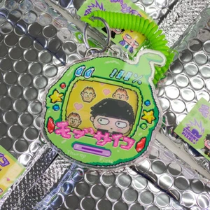 Mob Psycho 100 Anime Acrylic Grating replacement Keychain Pendant Keyring Gift - Picture 1 of 8