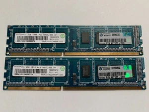 Ramaxel 4GB (2x2GB) 1Rx8 PC3-10600U-999 HF RMR1810EC58E8F-1333 - Picture 1 of 1