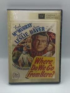 Where Do We Go from Here DVD 2012 Brand New 20th Century Fox Cinema Archives - Bild 1 von 6