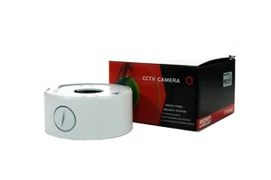 CCTV Camera Deep Base Ring for Housing Fixed Lens CCTV Camera White Security - Picture 1 of 1