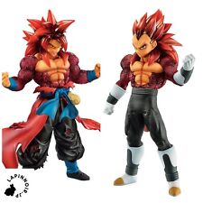Dragon Ball figure Goku Vegeta xeno MASTERLISE ichiban kuji HEROES 4 bandai SET