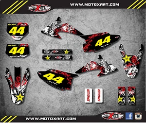 Honda CRF 230 F 2008 - 2014 Custom Graphic kit GRAFFITI style decals / stickers - Picture 1 of 1