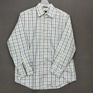 Orvis Signature Collection Hemd Herren Gr. Large grün bunt kariert Knopf - Bild 1 von 10