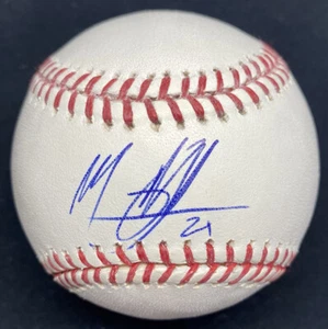 Manny Machado Minor League Signature Signed Baseball JSA - Picture 1 of 2