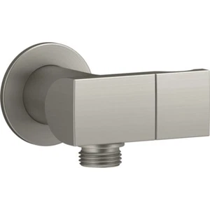 Kohler K-98354-BN Exhale Wall-Mount Supply Elbow with Check Valve Bracket, - Picture 1 of 1