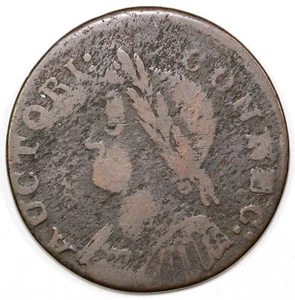 1786 M.55-M Connecticut Colonial Copper Coin - Picture 1 of 2