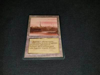 MTG 1x Legends rare land MP Italian FBB Karakas - ships w/ tracking - Image 1 of 2