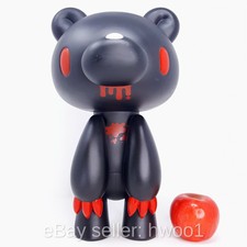 Gloomy Bear Large Poseable 20" Vinyl Figure Black Red 2007 Japan Chax Mori Chack