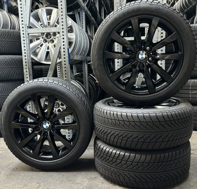 4x Original BMW Winterräder 245/45 R18 100V - für 5er F10 F11 6er F12 F13 1438 - Bild 1 von 3