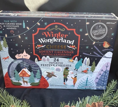 Aldi Winter Wonderland Cheese Advent Calendar 2025 NIB - Image 1 of 2